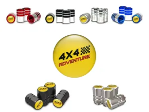 Couvercles De Valve Roues Moto Style Durable